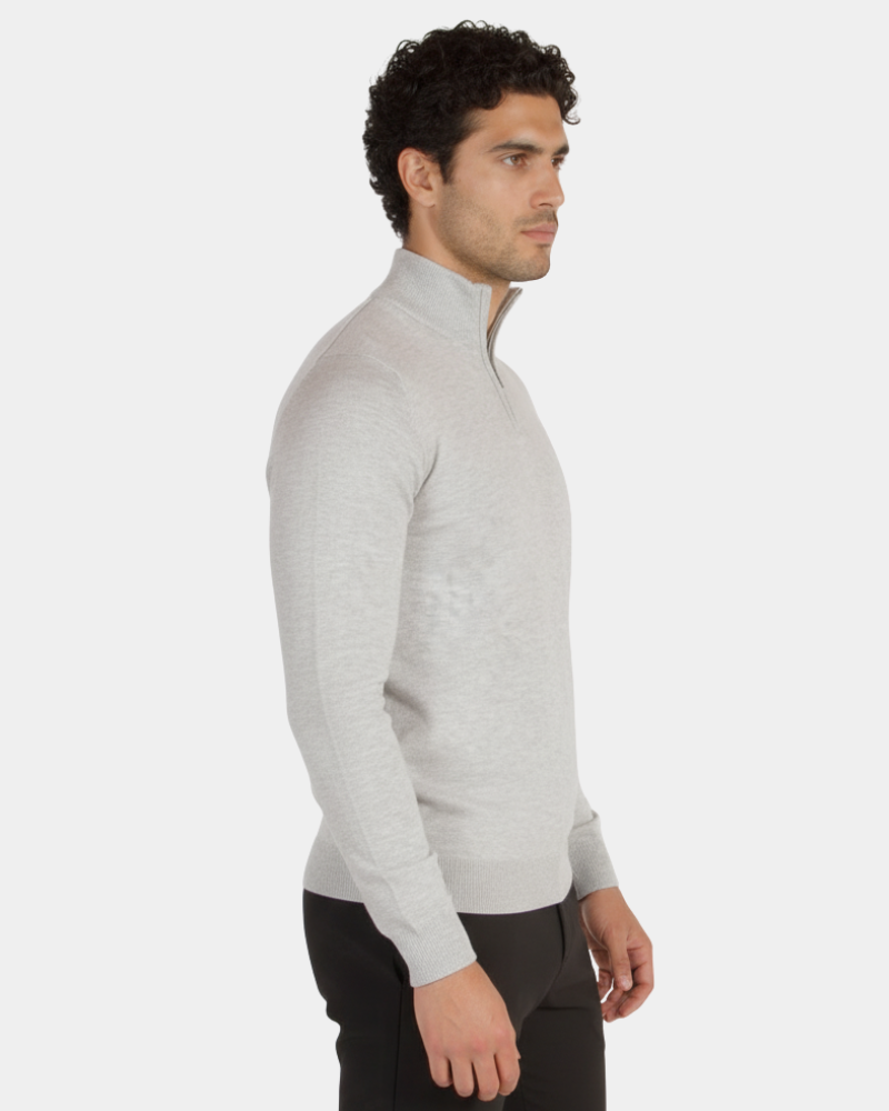 Knit Half-Zip Sweater