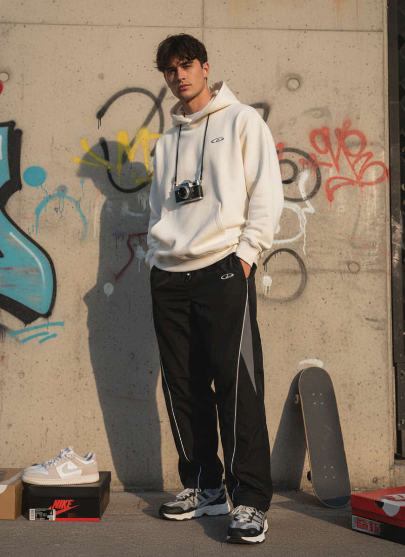 Night Drift Piped Pants