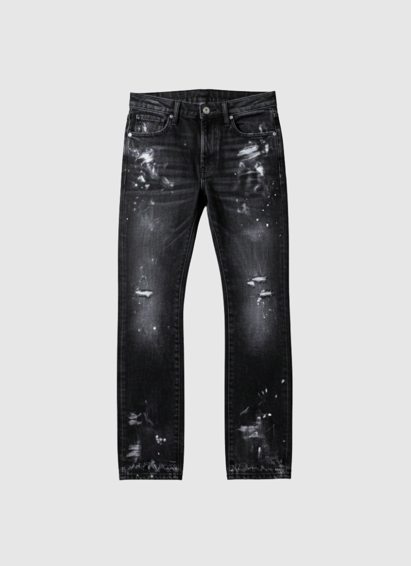 Paintline Distress Denim