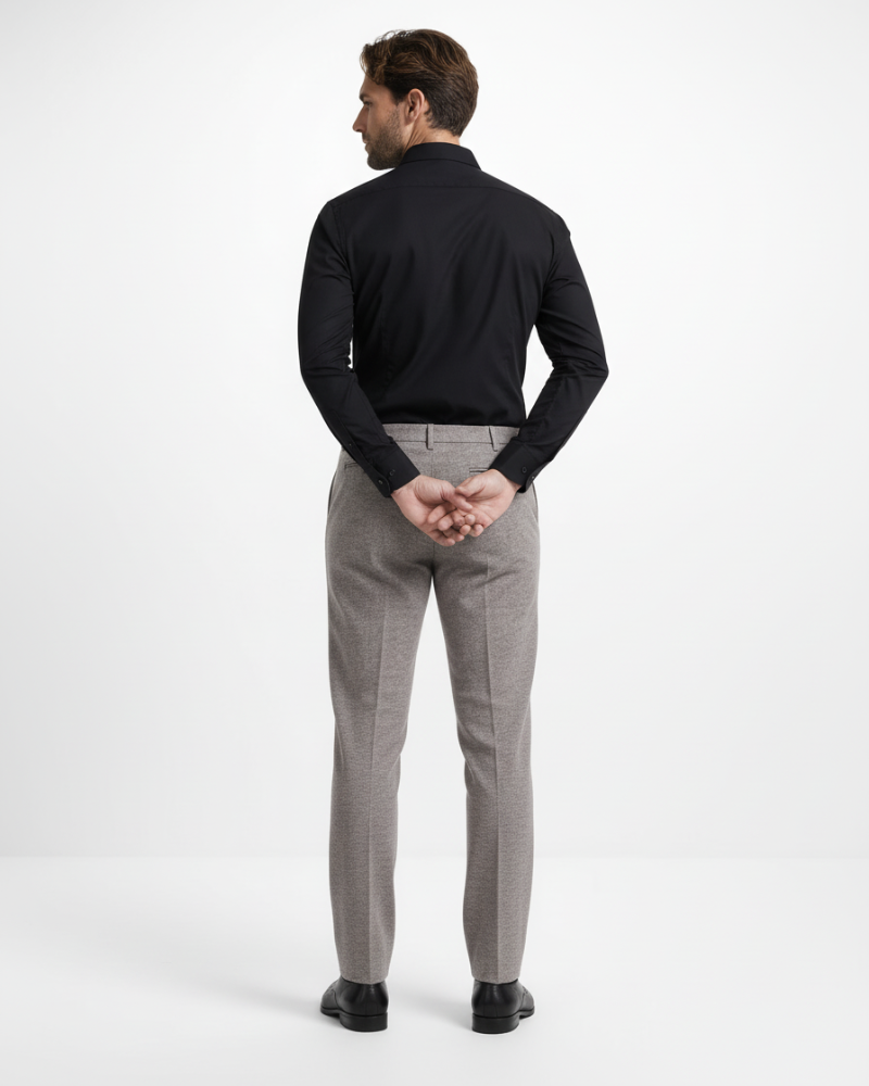 Wool-Mix Trousers