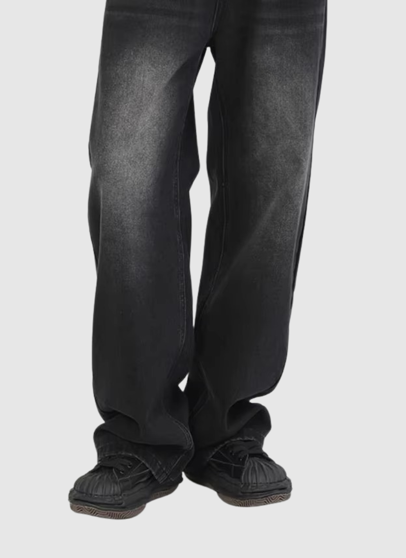 DrapeFade Straight Jeans
