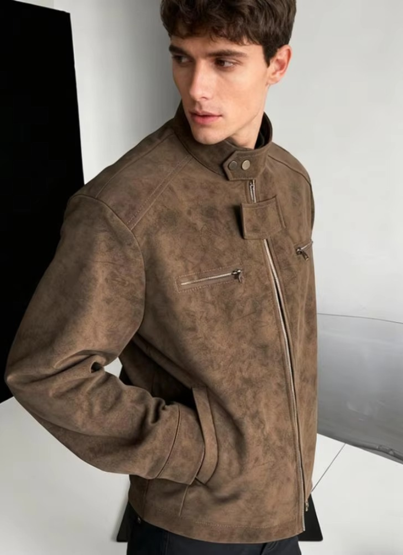 FadeEdge Leather Jacket