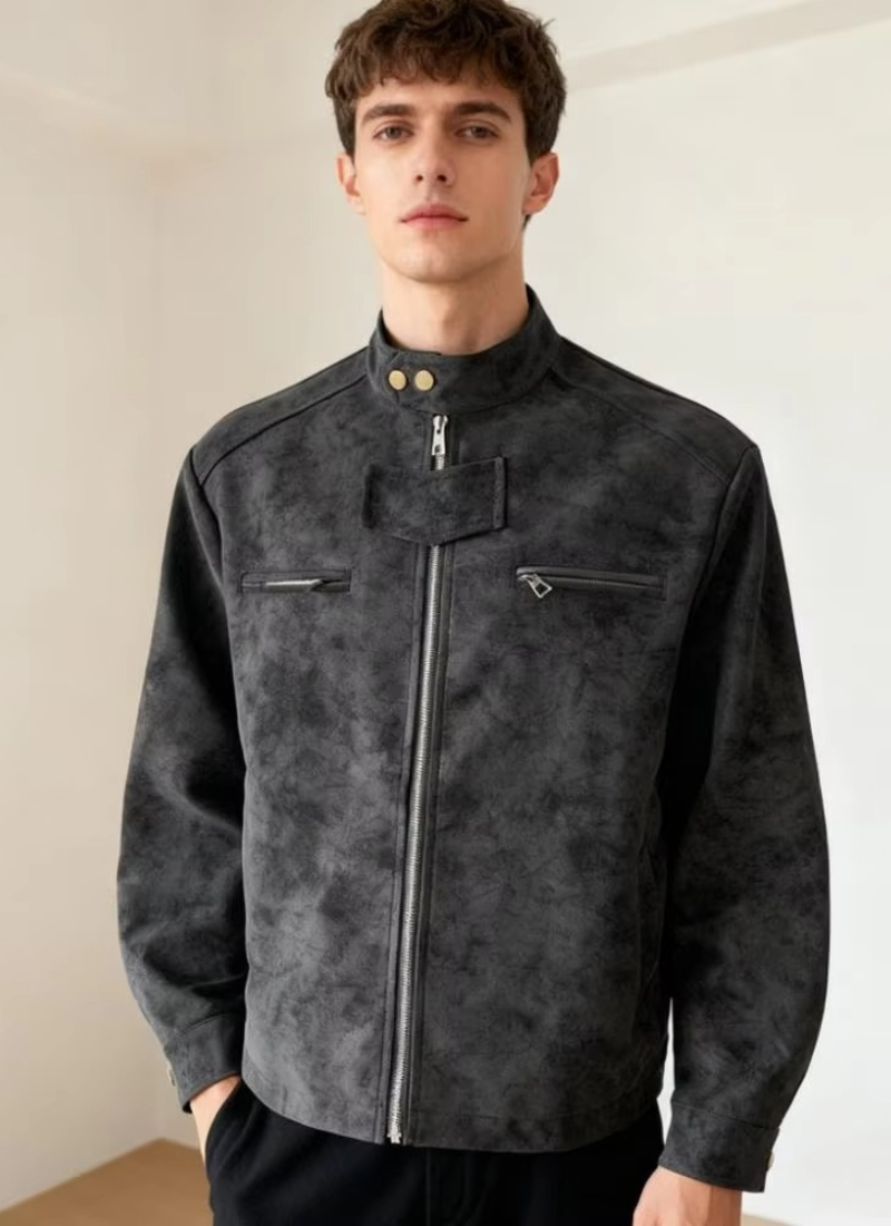 FadeEdge Leather Jacket