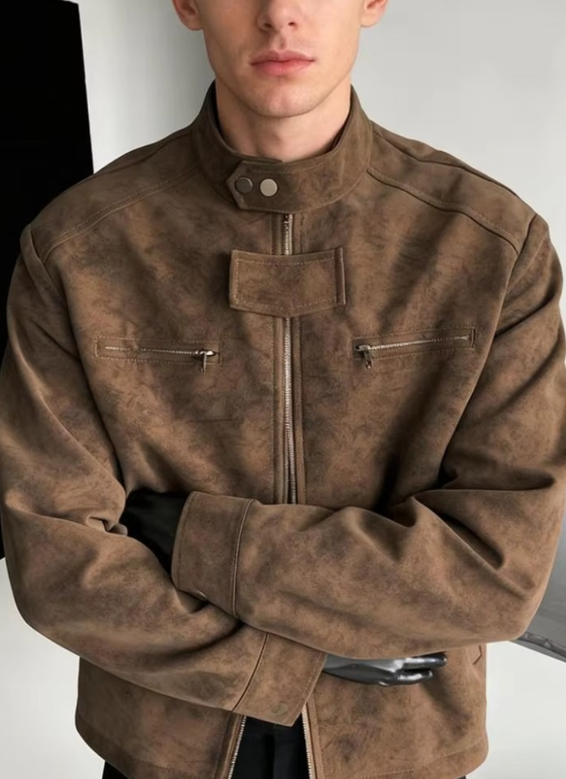 FadeEdge Leather Jacket