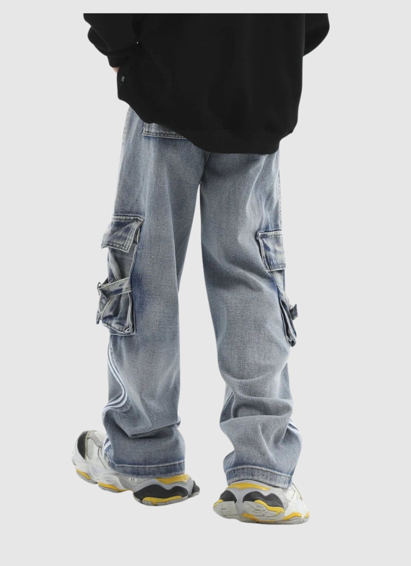 StripeRun Utility Denim