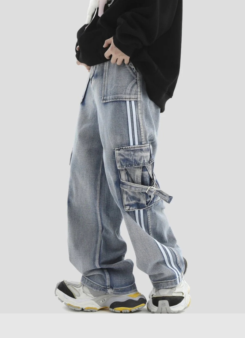 StripeRun Utility Denim