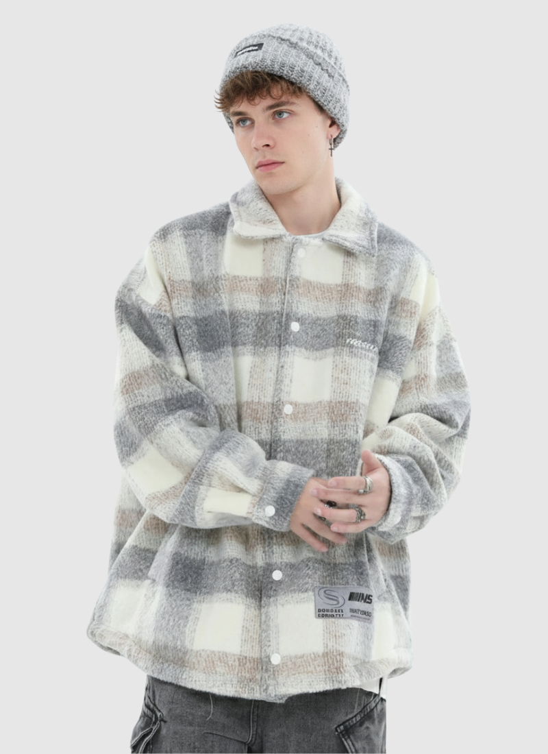 Pastel Flannel Overshirt