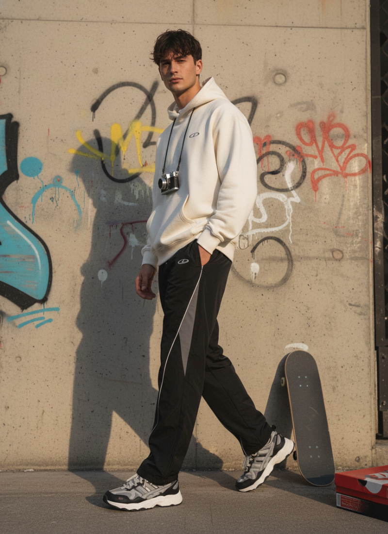 Night Drift Piped Pants