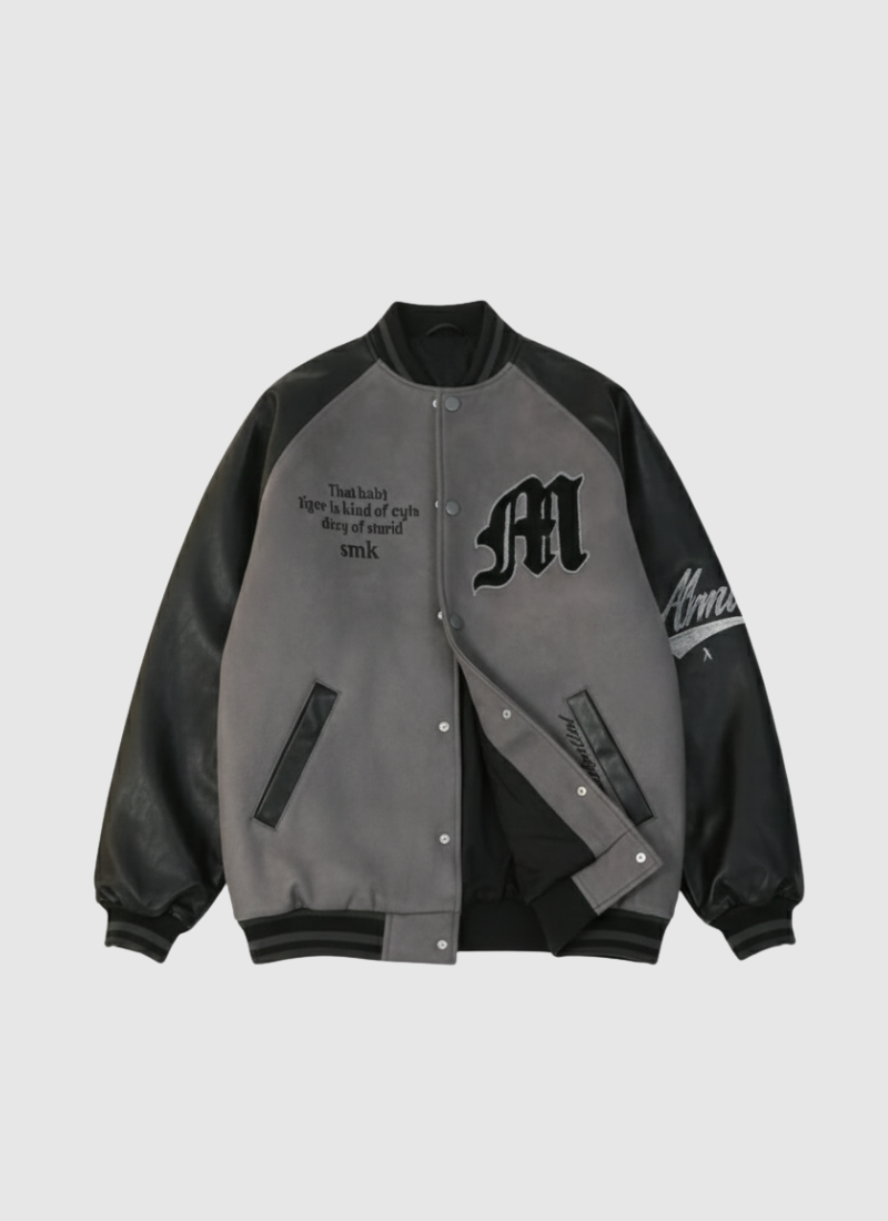 Midnight Ritual Varsity Jacket