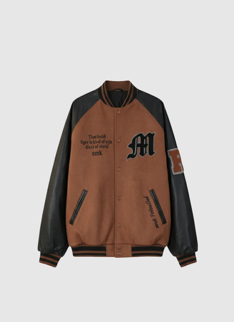 Midnight Ritual Varsity Jacket