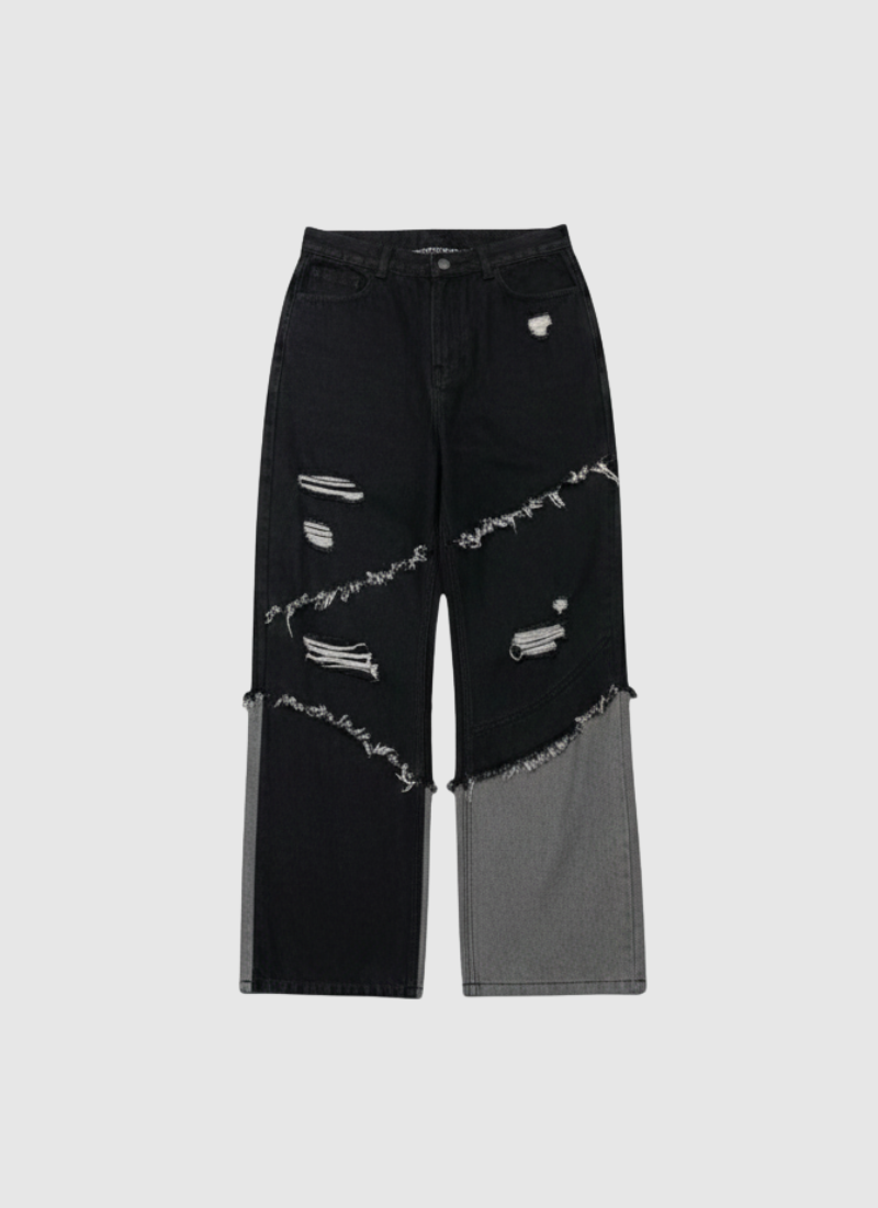 Razor Splice Two-Tone Denim