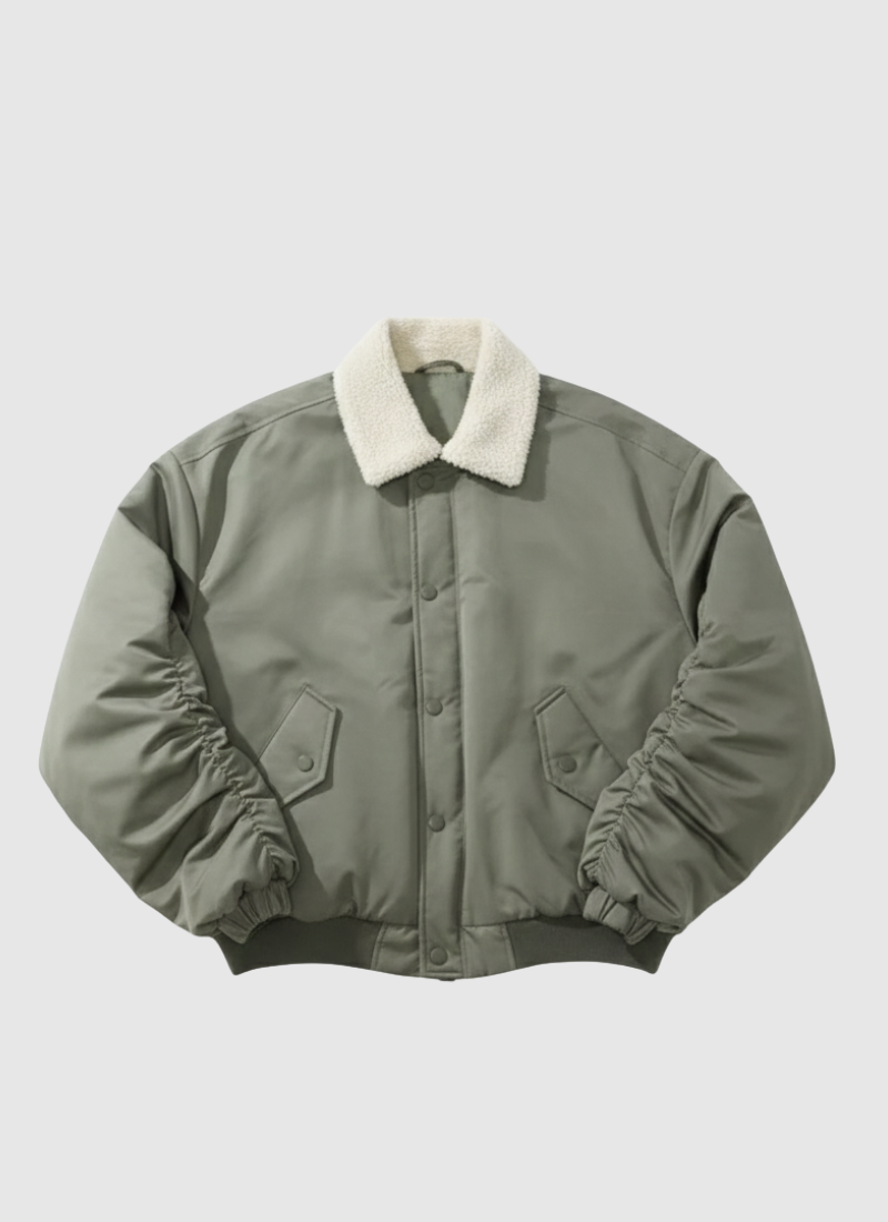 Sage Coil Padded Jacket