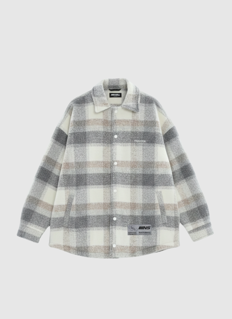 Pastel Flannel Overshirt
