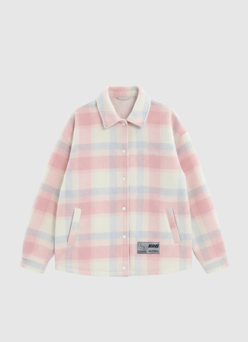 Pastel Flannel Overshirt