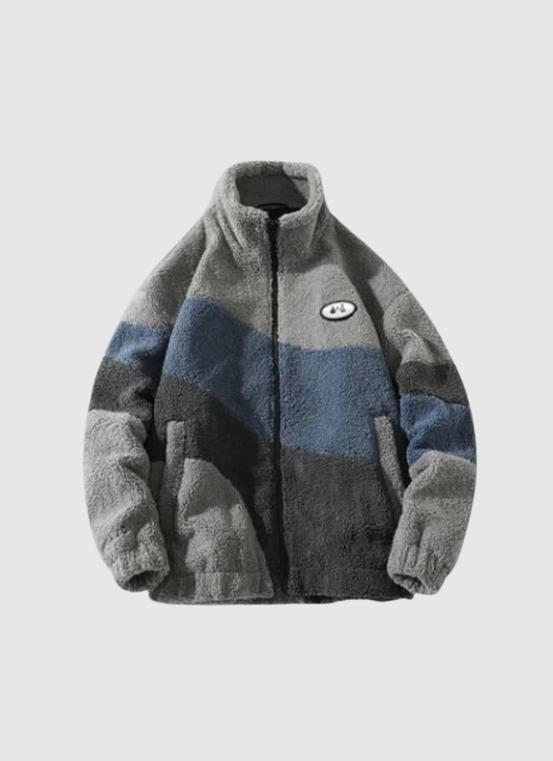 Afterglow Panel Teddy Jacket