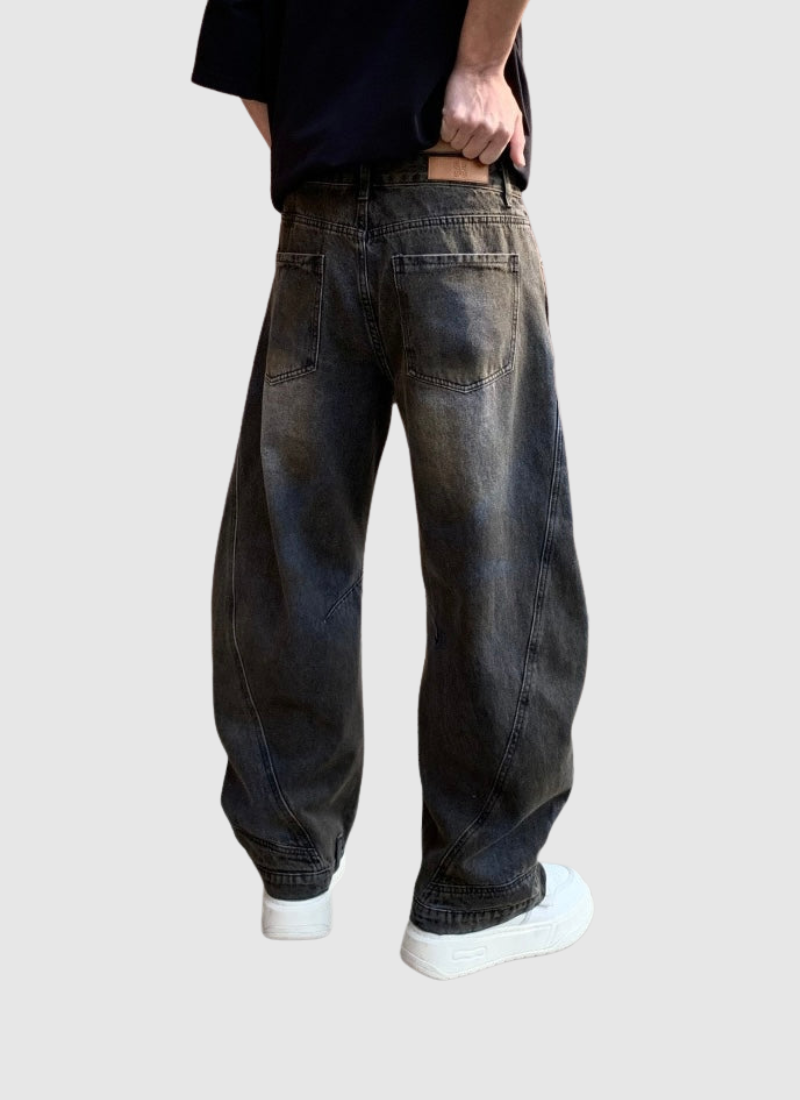 LayerWash Wide-Leg Jeans