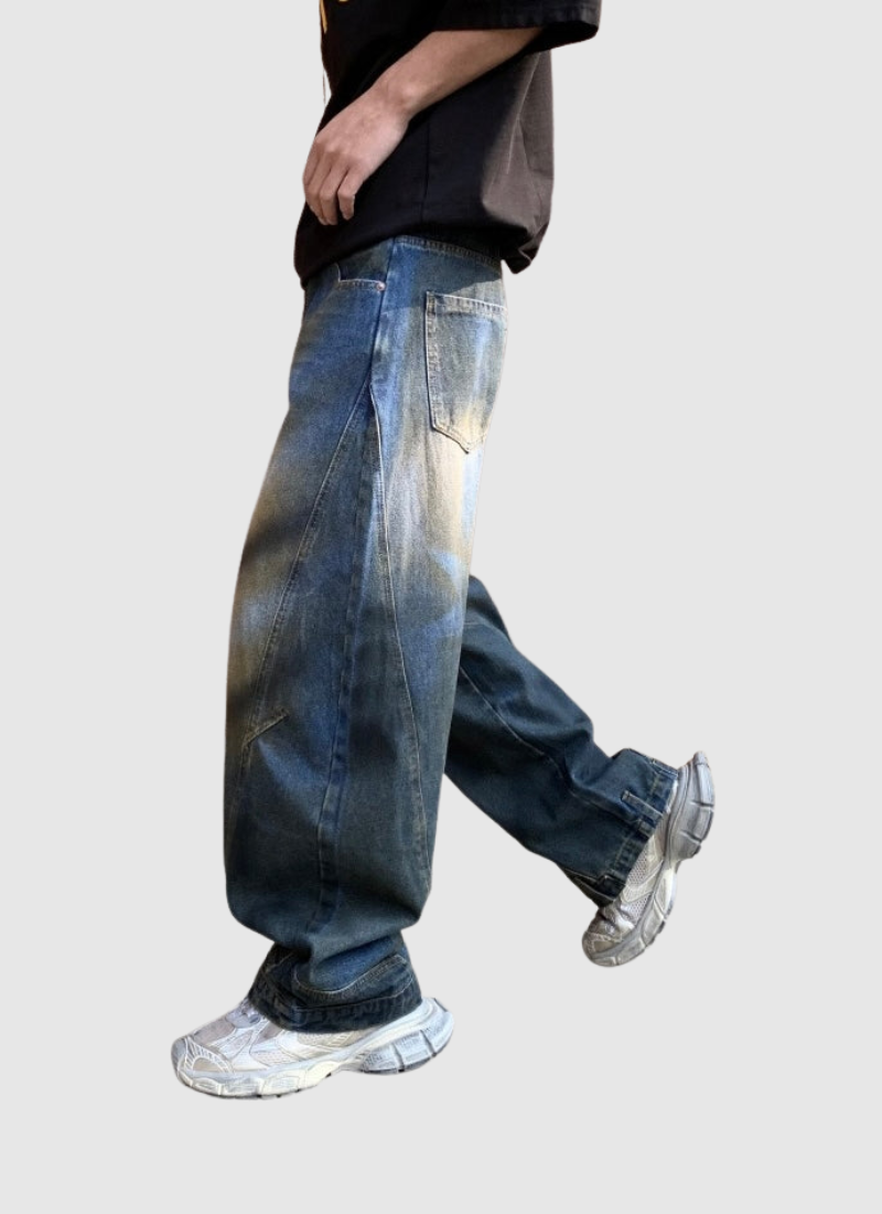 LayerWash Wide-Leg Jeans