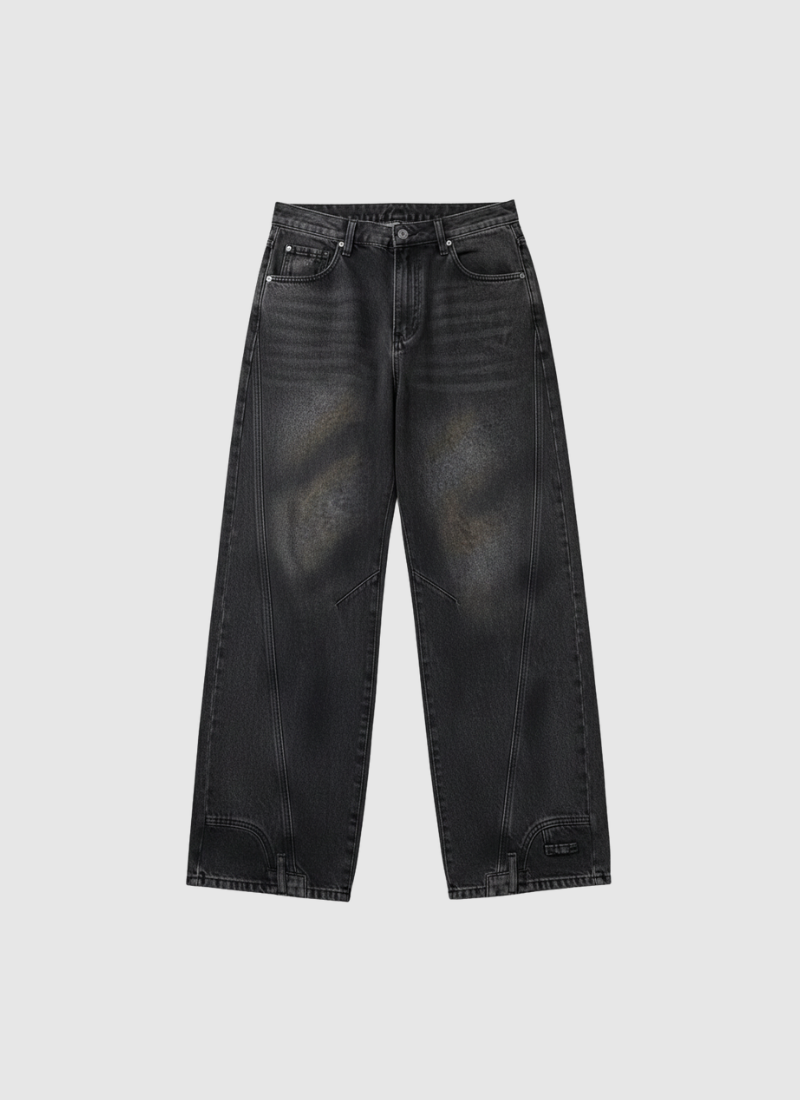 LayerWash Wide-Leg Jeans