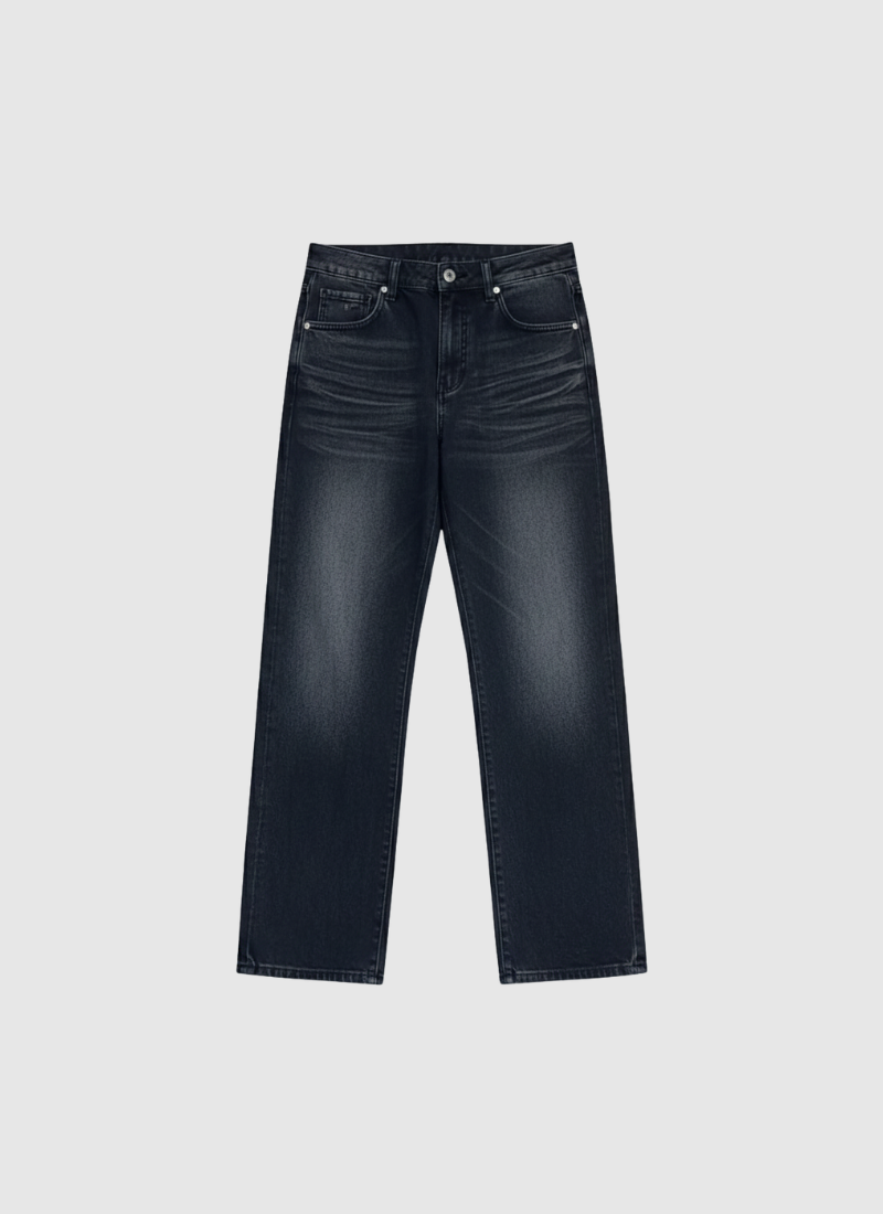 DrapeFade Straight Jeans