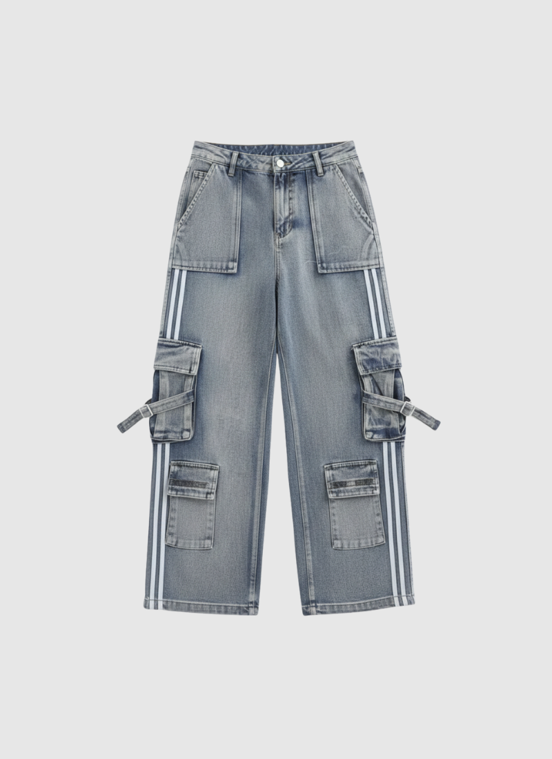 StripeRun Utility Denim