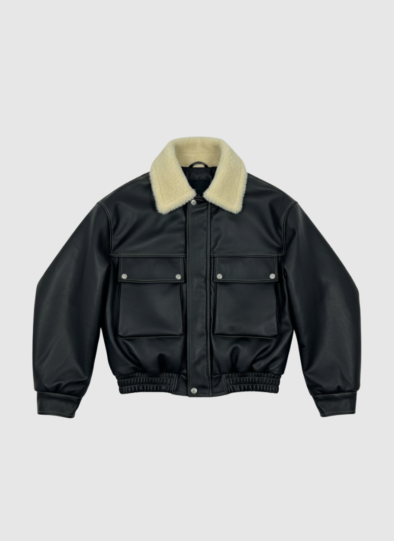 LuxeTrim Collar Jacket