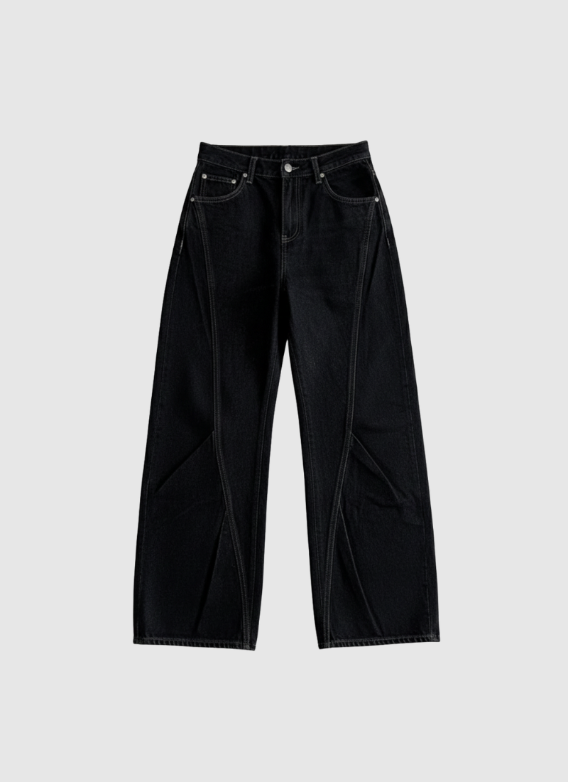 Shadow Arc Baggy Jeans