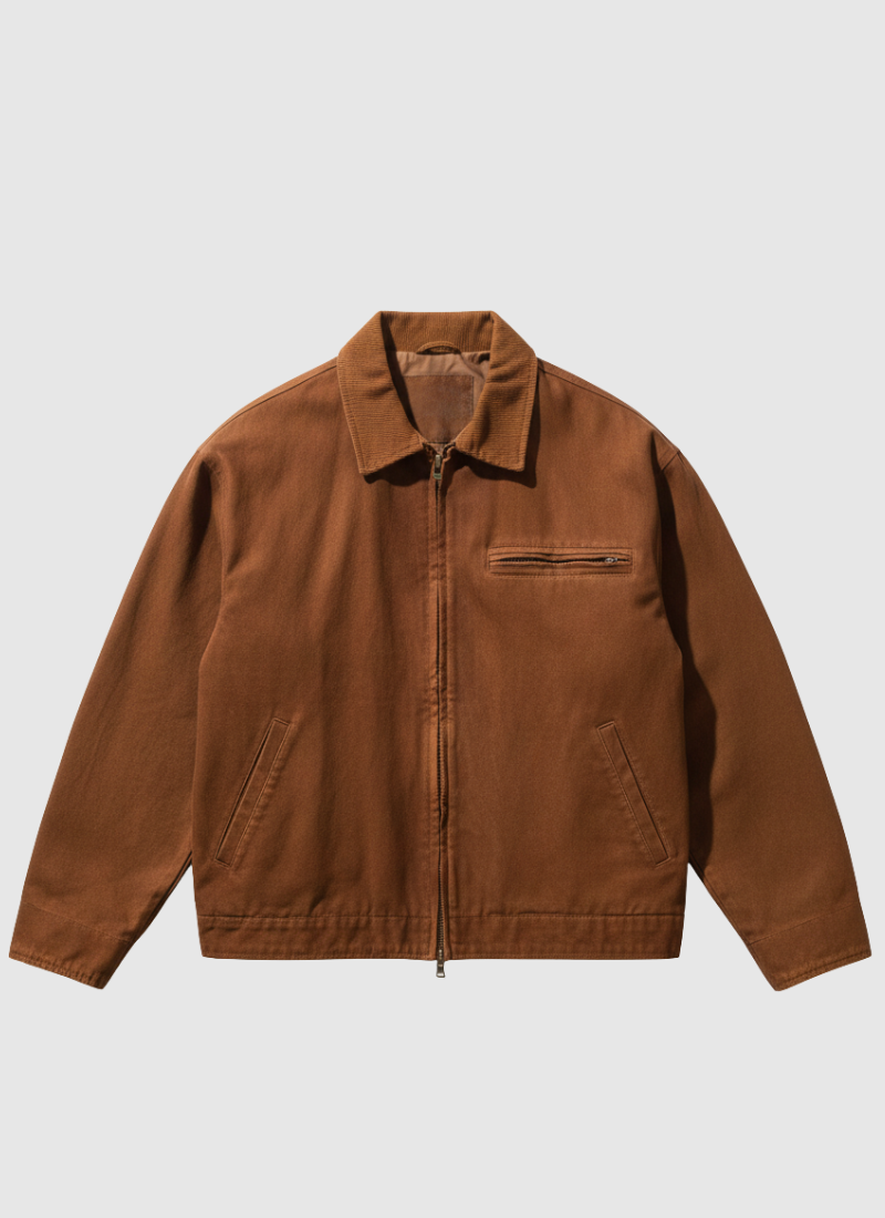 Archive Field Leather Jacket