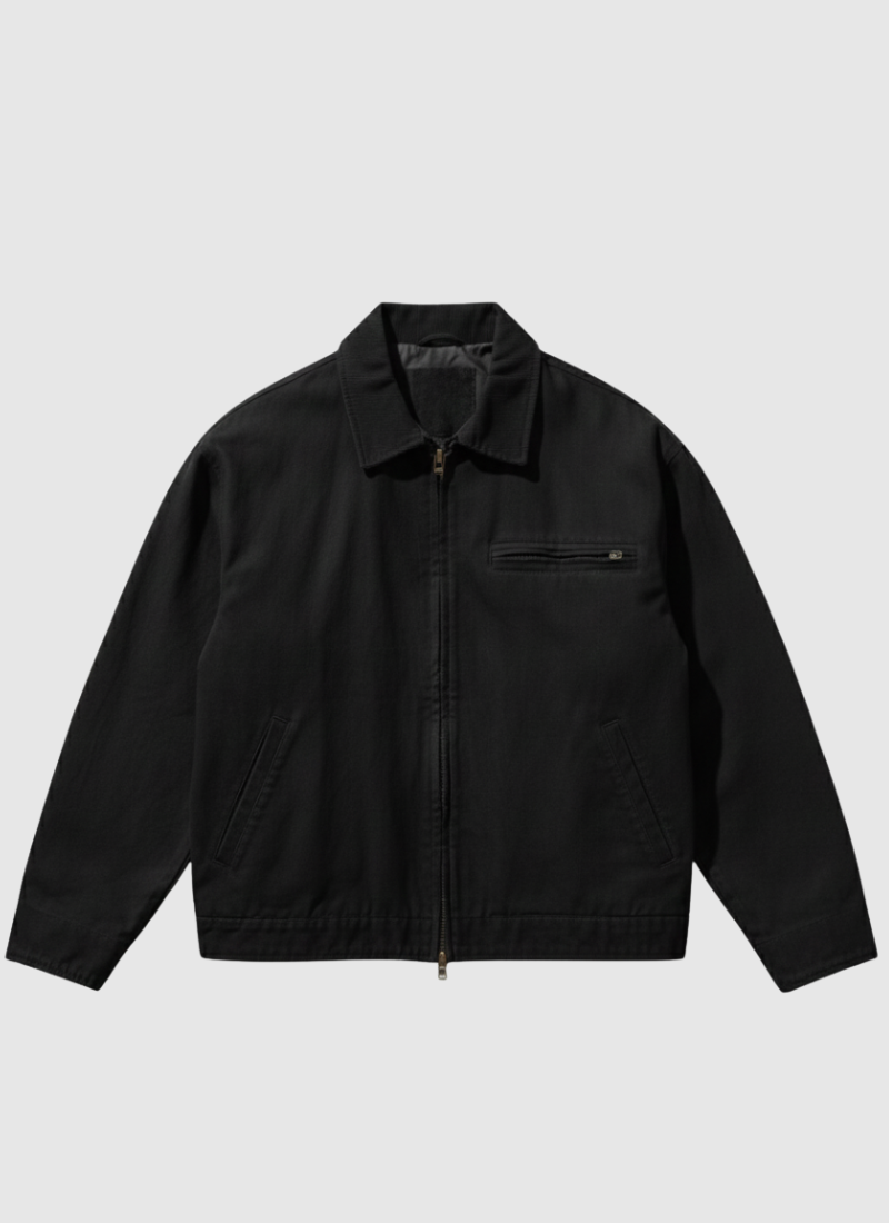 Archive Field Leather Jacket
