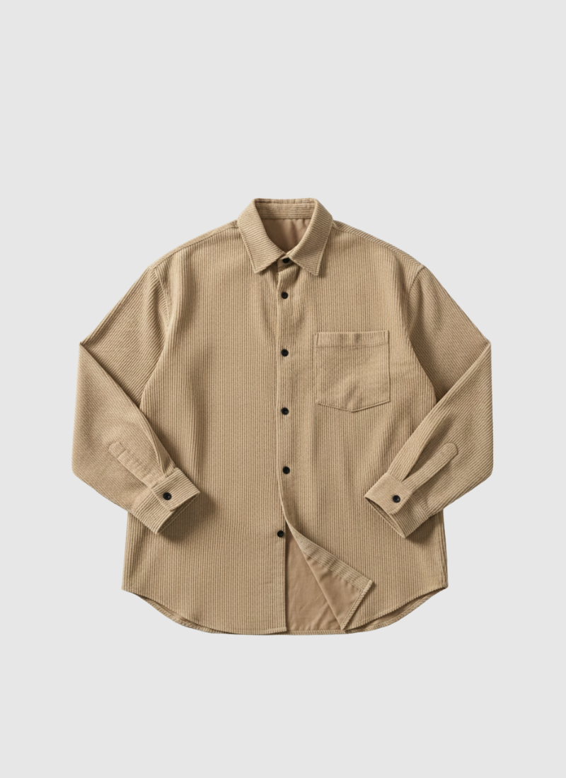 Café Route Wide-Cut Corduroy