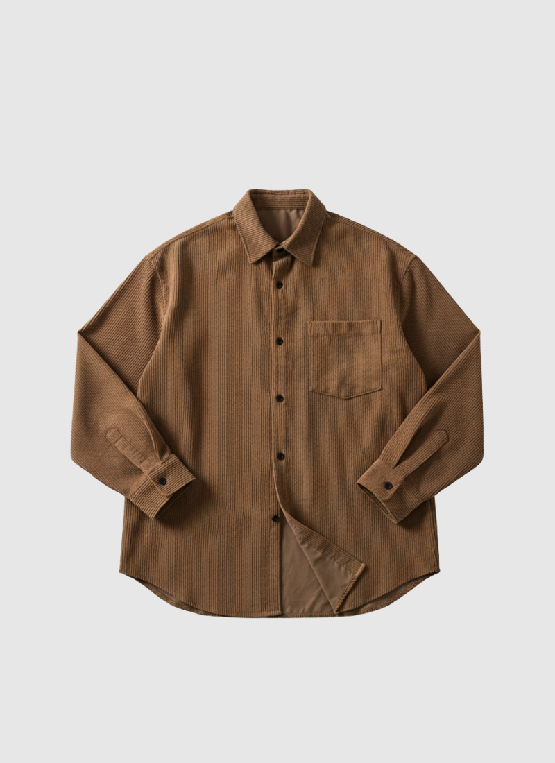 Café Route Wide-Cut Corduroy