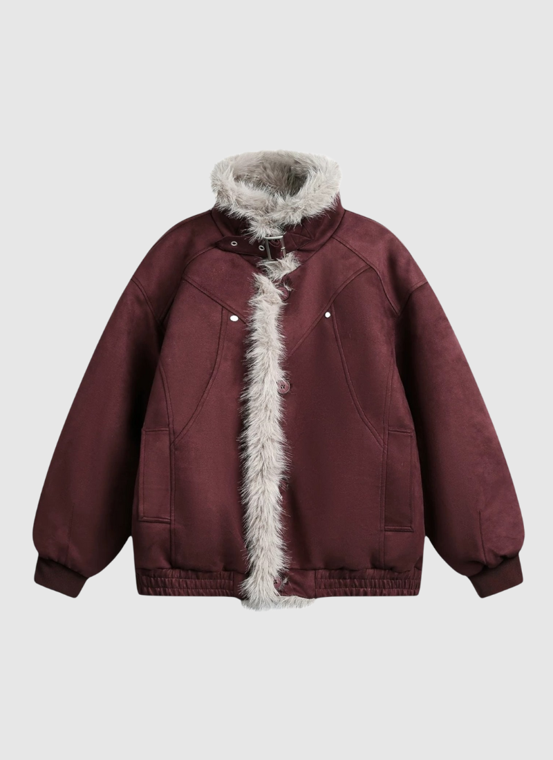 Frostfall Plush Trim Jacket