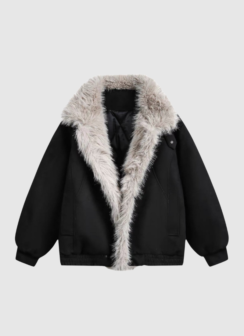 Frostfall Plush Trim Jacket