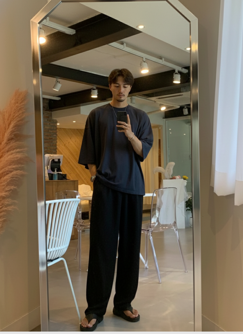 Flow Drape Oversize Tee