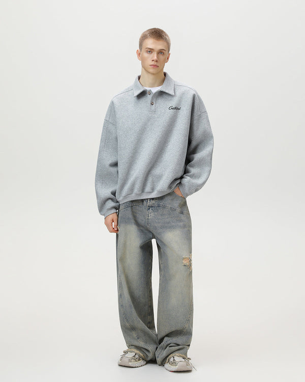 Campus Ease Polo Sweat