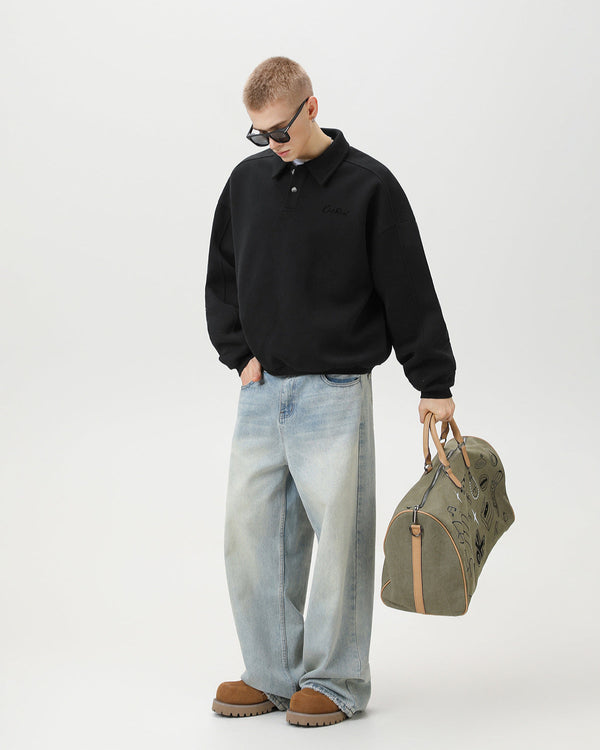 Campus Ease Polo Sweat