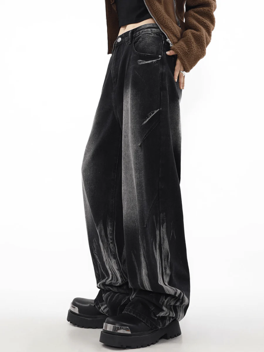 Shadow Drift Stacked Denim