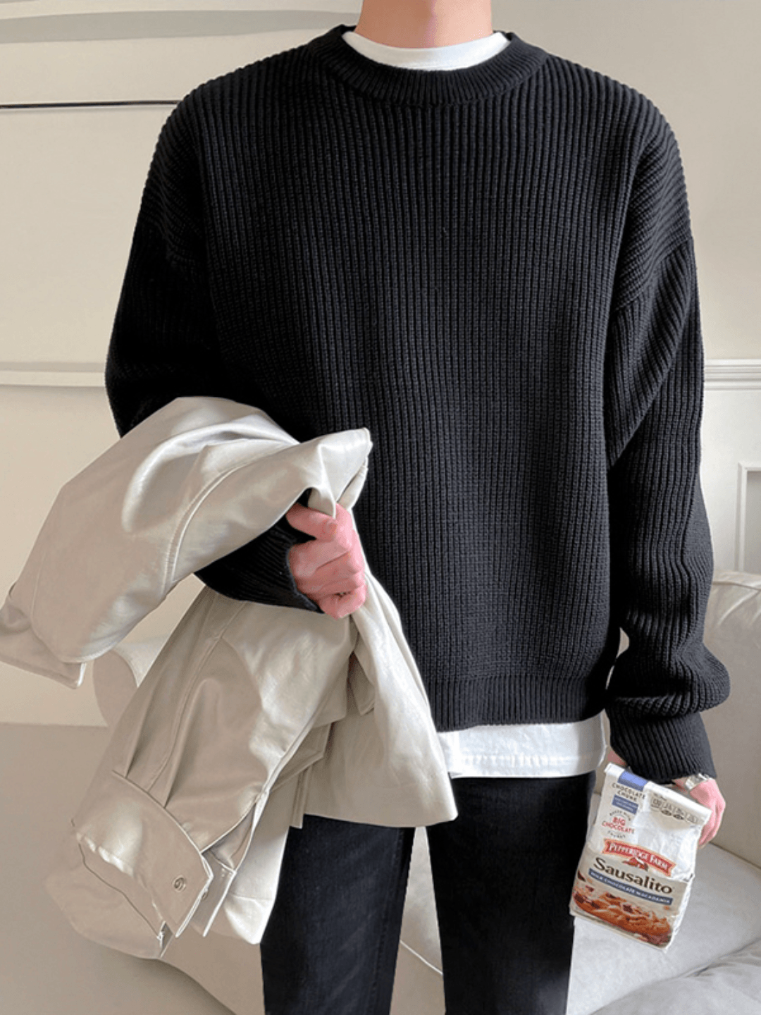 Softline Ribbed Sweater