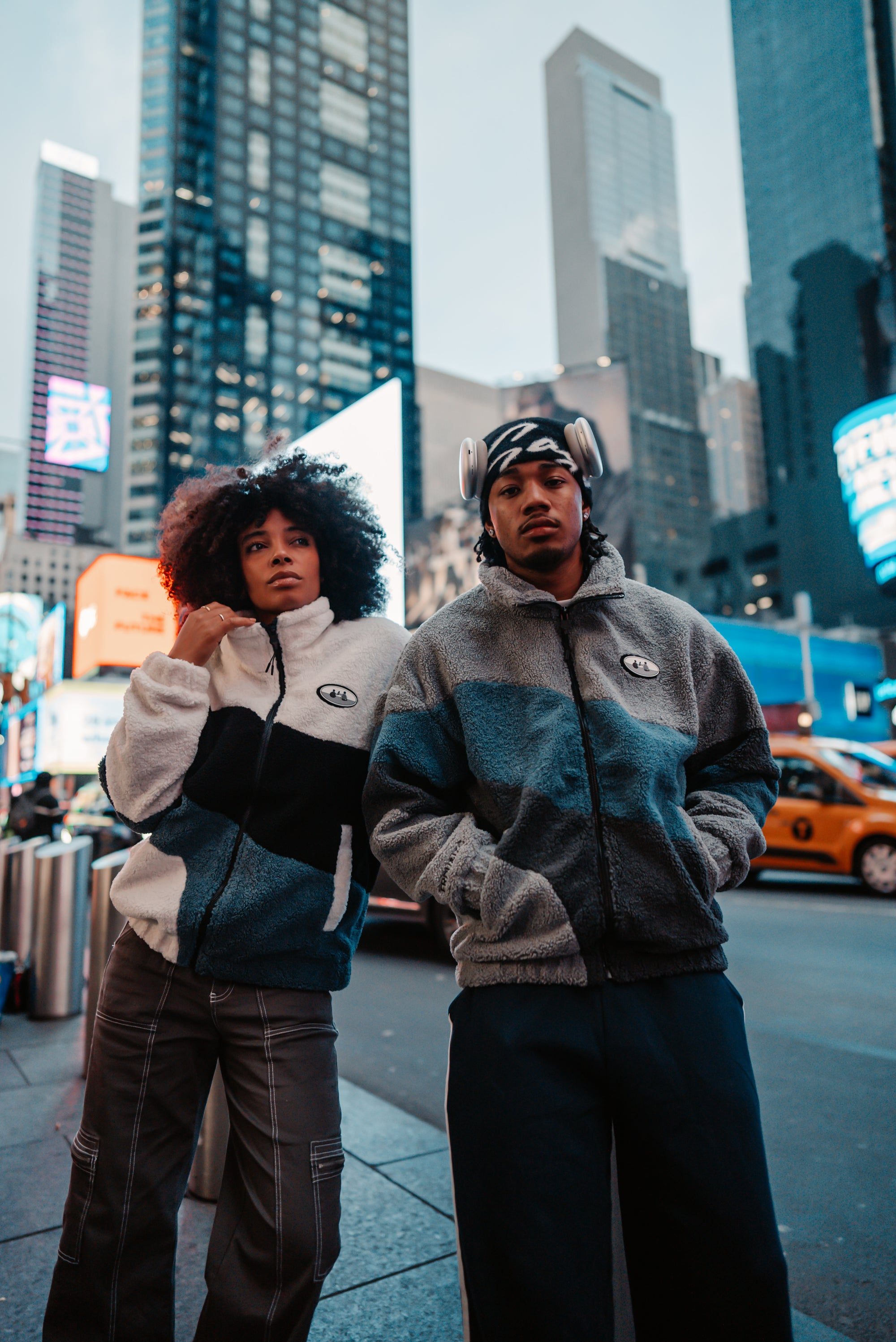 Afterglow Panel Teddy Jacket