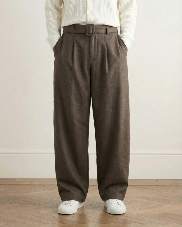Soft Tailor Pleat Pants