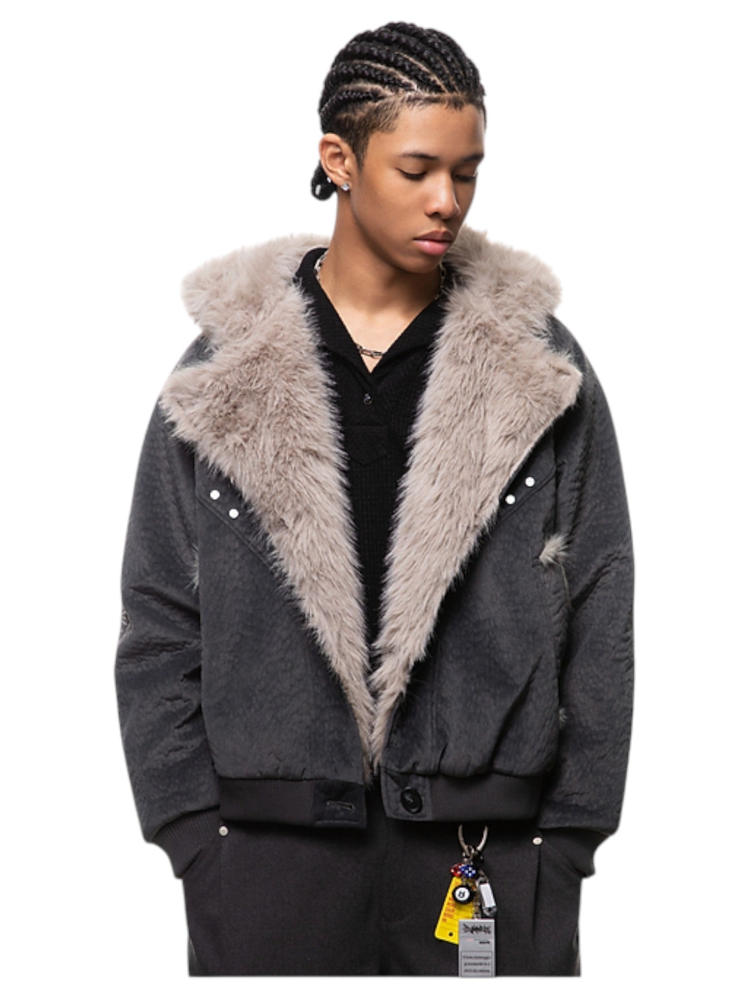 Nightwolf Shearling-Style Bomber