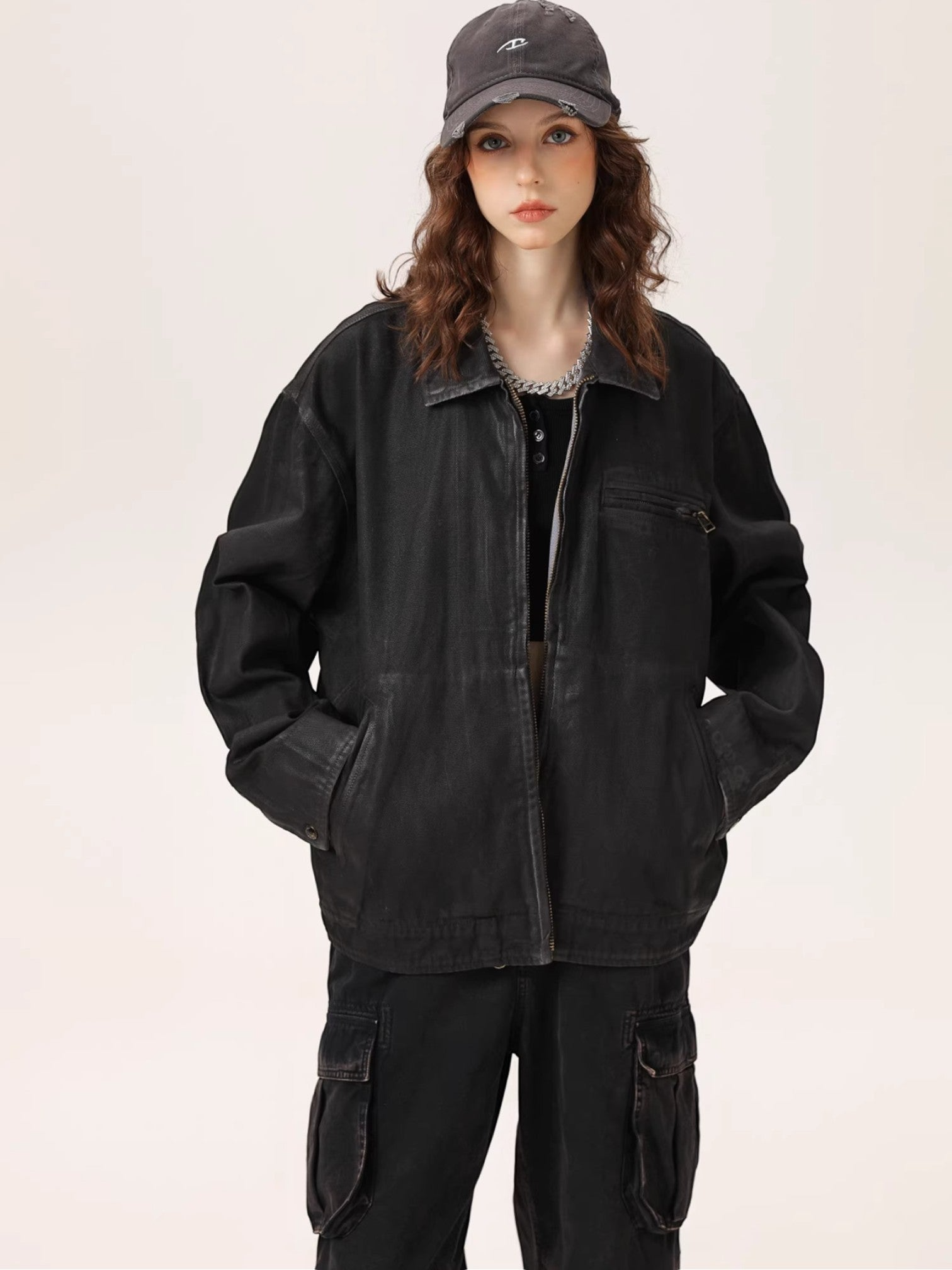 Archive Field Leather Jacket