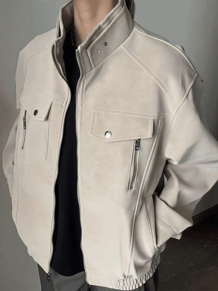 Aero Fade Suede Moto Jacket