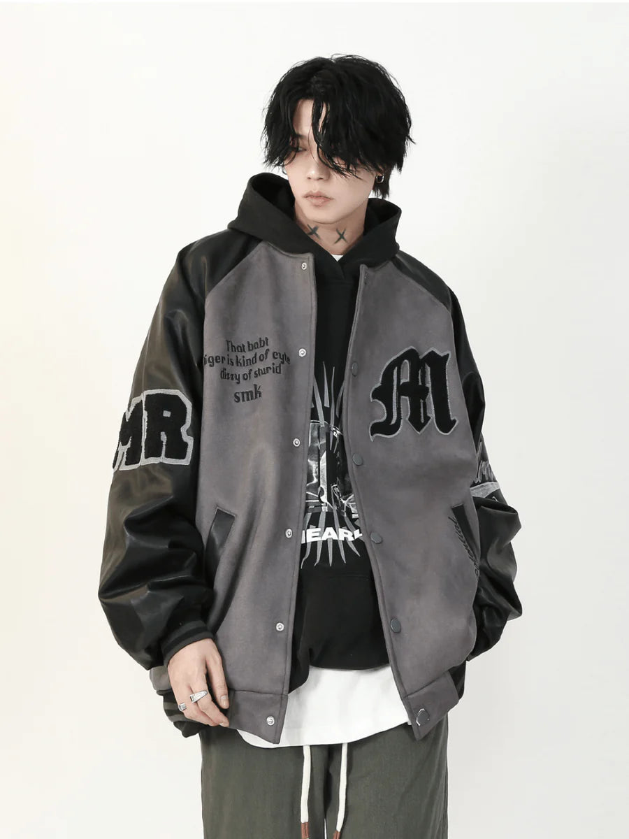 Midnight Ritual Varsity Jacket