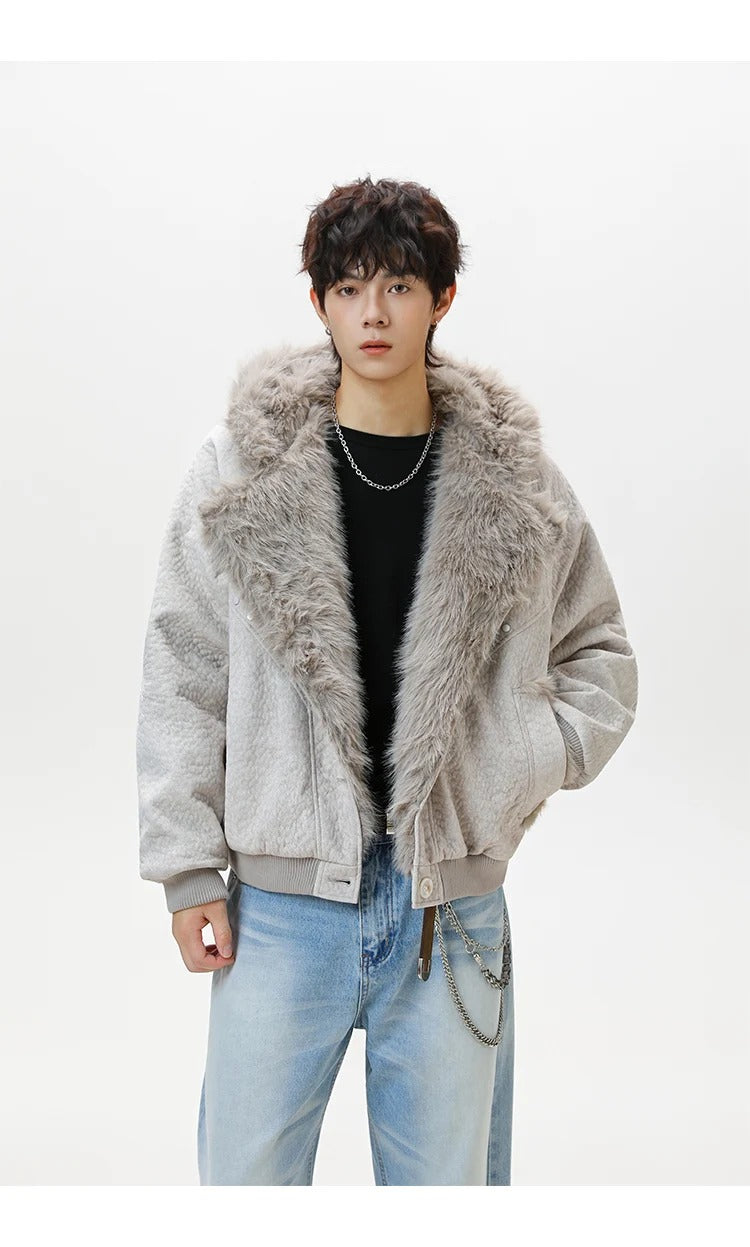 Nightwolf Shearling-Style Bomber